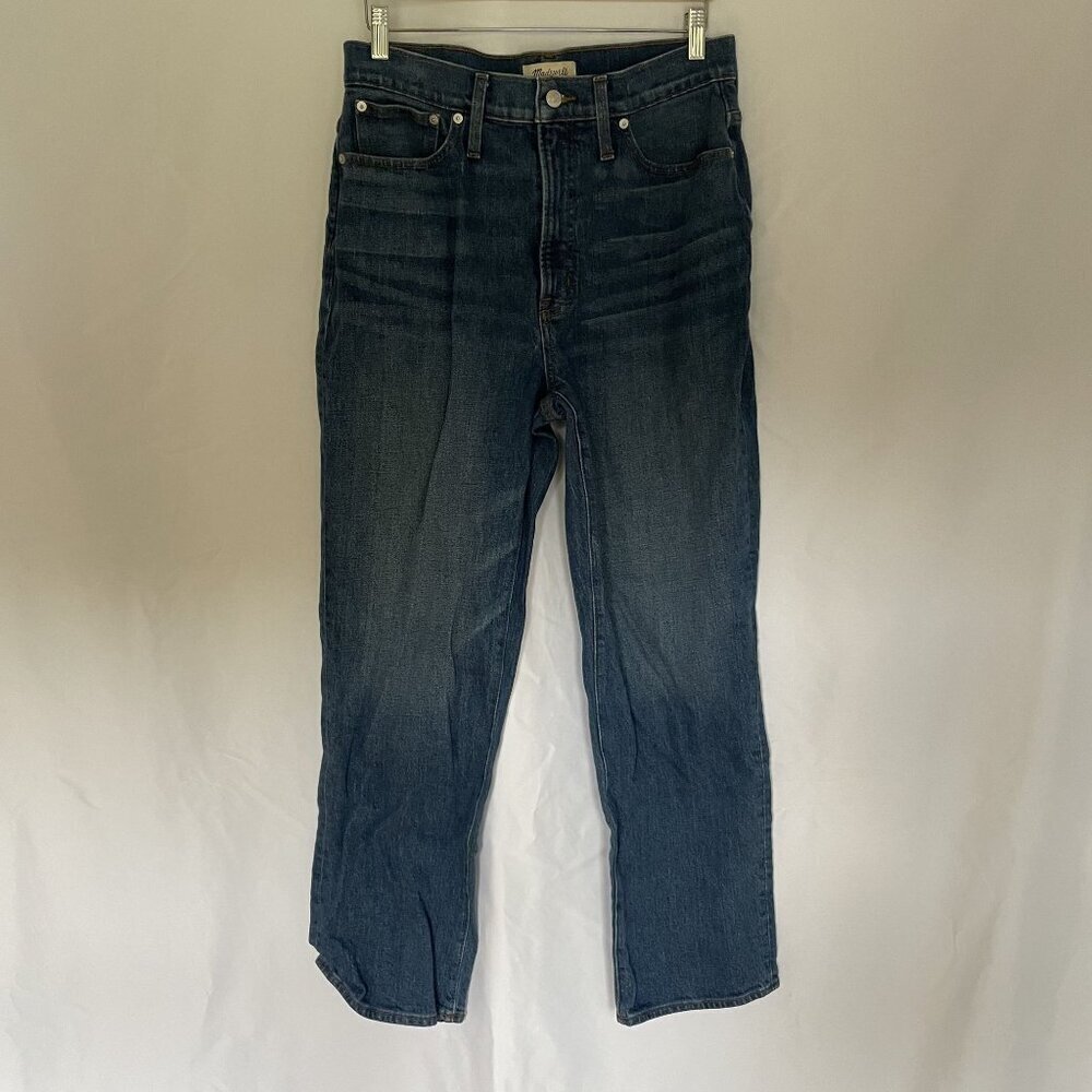 Madewell Womens High-Rise Straight Leg Jeans Size 28 comfortable casual pants